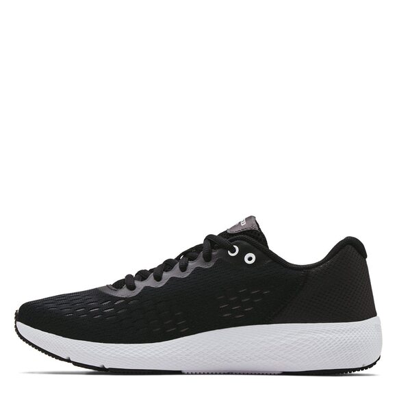 Under Armour Womens HOVR Infinite 3 Running Shoe, Black (002 White, 7 US